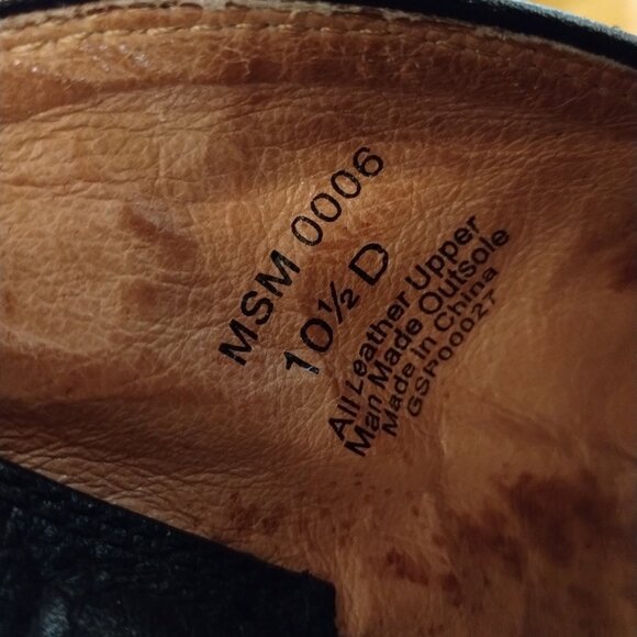 Twisted X Cowboy Western Men's Boots 10.5 D Black - Picture 10 of 11